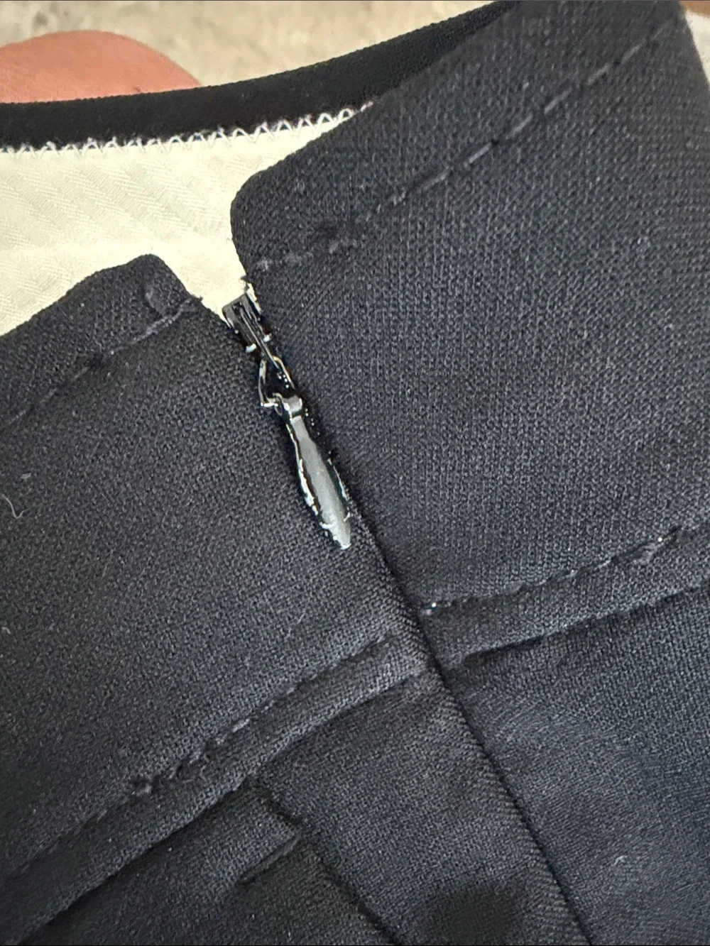 J. Crew Black Straight Trousers